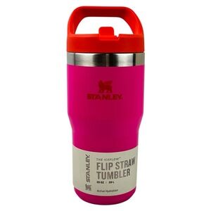 NWT Stanley 20 Oz. Go Flip Fixed Lid Straw Tumbler Insulated Vivid Violet